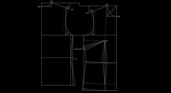 华艺服装设计培训专业教程之三：《服装CAD打板基础课程》