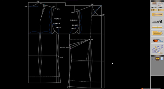 华艺服装设计培训专业教程之四：《服装CAD打板基础课程》