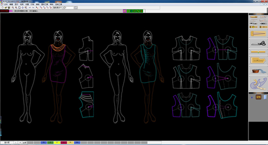 成都华艺服装设计培训-《布易ET服装打板制板推板专业教程》之二